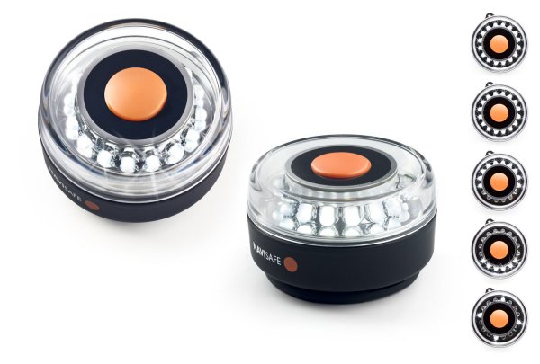 Navisafe Navilight 360° weiß LED-Leuchte mit Magnet-Basis