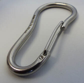 Whetman Kraken Edelstahl Karabiner