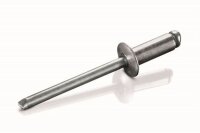 Alu Flachkopfniete 4x10mm