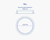 Kajaksport Hatch Rim 20cm